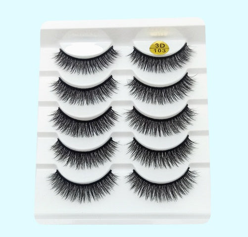 Mink False Eyelashes 3D False