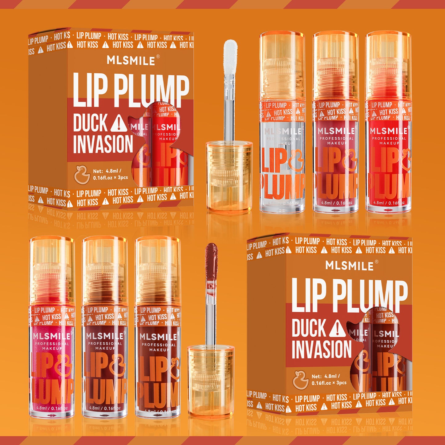Lip Care Oil Transparent Lip Plumper Gloss
