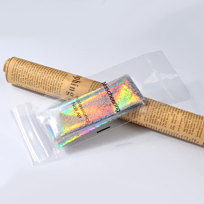 Nail Laser Star Sticker Thermal Transfer