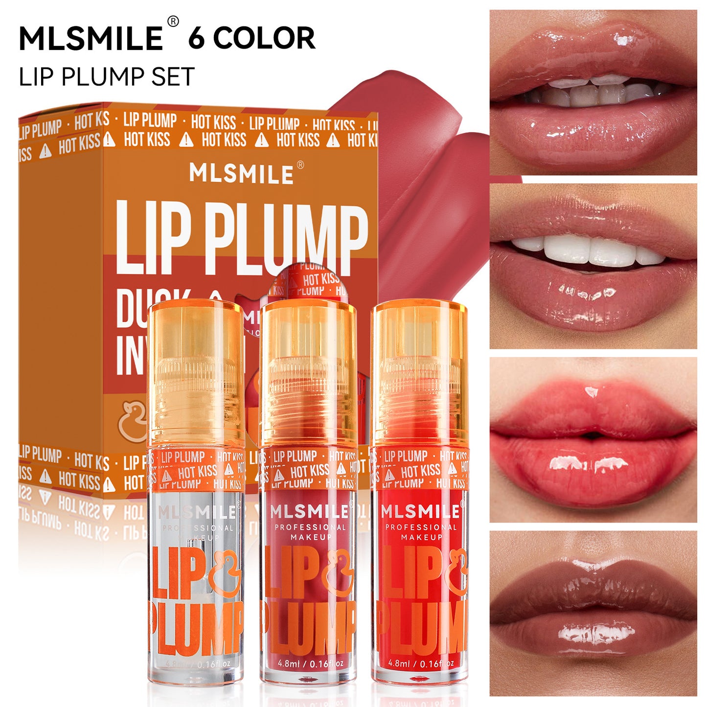 Lip Care Oil Transparent Lip Plumper Gloss