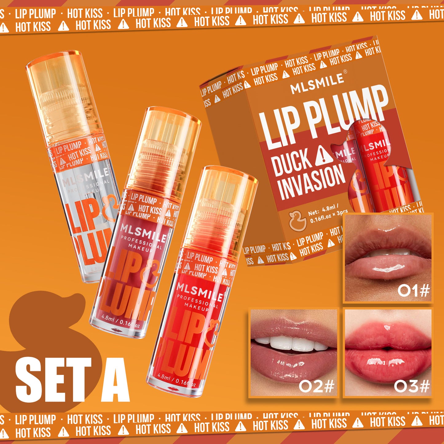 Lip Care Oil Transparent Lip Plumper Gloss