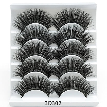 Mink False Eyelashes 3D False