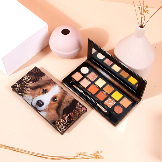 New noble pet twelve-color animal -eye shadow